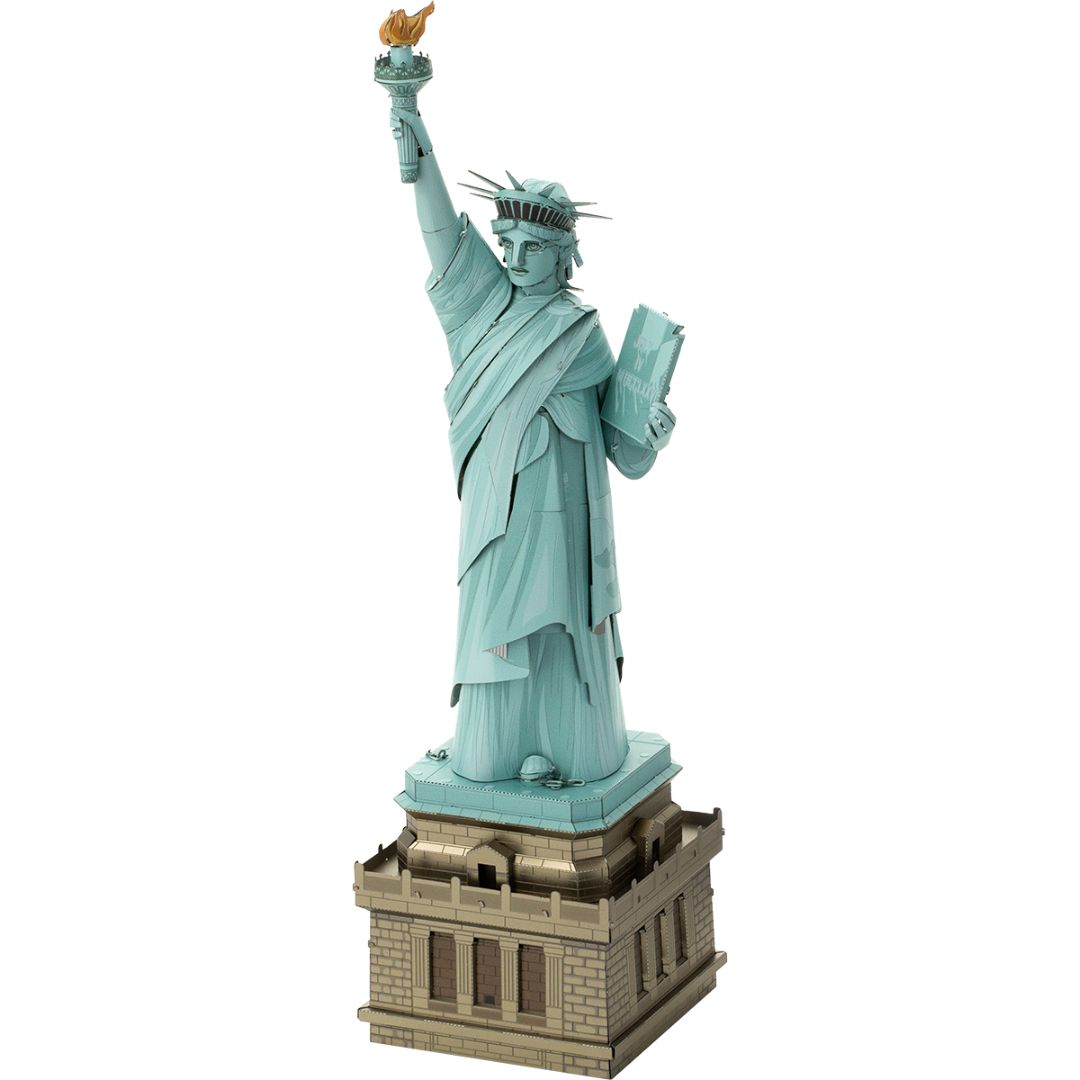 3D METAL EARTH STATUE OF LIBERTY