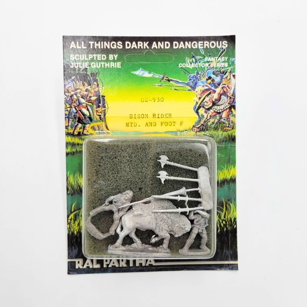 BISON RIDER, MOUNTED &amp; FOOT