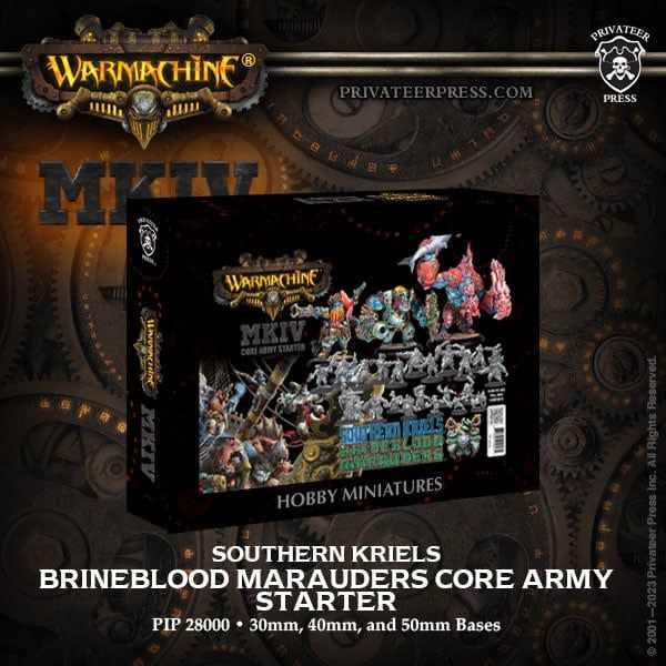 WARMACHINE - BRINEBLOOD MARAUDERS: CORE ARMY STARTER