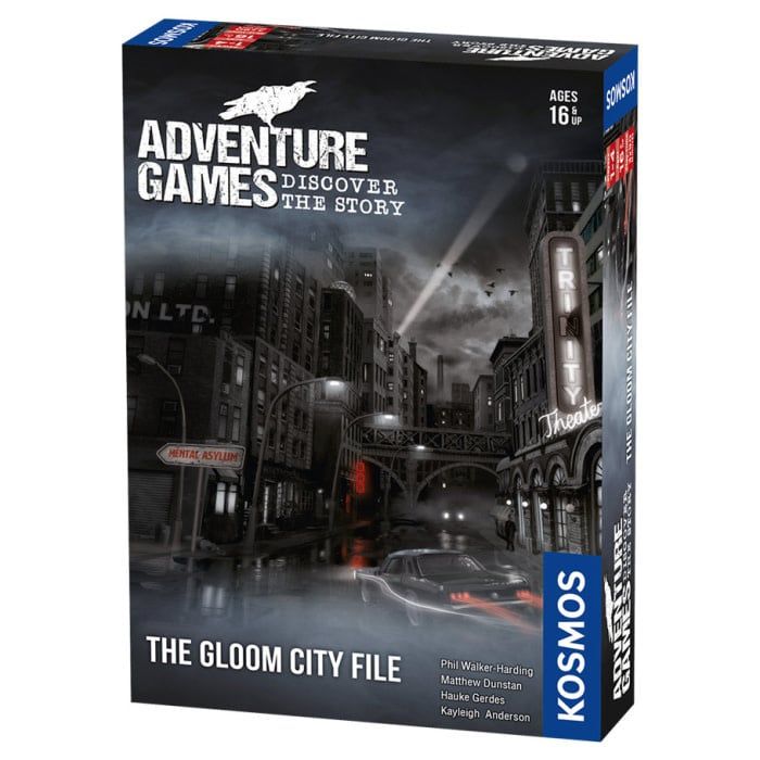ADVENTURE GAMES: THE GLOOM CITY FILE