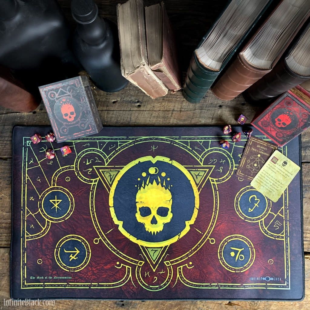 PREMIUM PLAYMAT - THE MARK OF THE NECRONOMICON