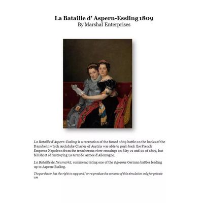 LA BATAILLE D&#39;ASPERN-ESSLING 1809 PREMIER (2015, #392/400)