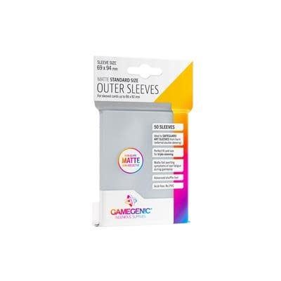 GAMEGENIC: OUTER SLEEVES MATTE STANDARD