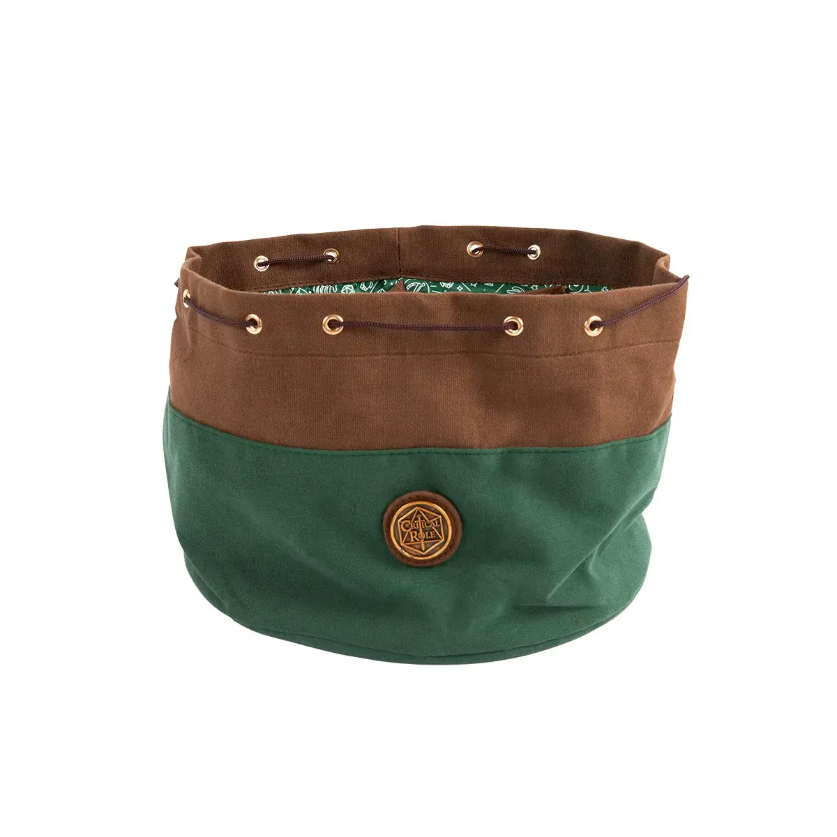 CRITICAL ROLE BAILEY&#39;S GREEN DICE BAG OF HOARDING