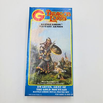 DRAGON LORDS - DWARVES, ARMY OF THE GOLD MOUNTAIN (1986)