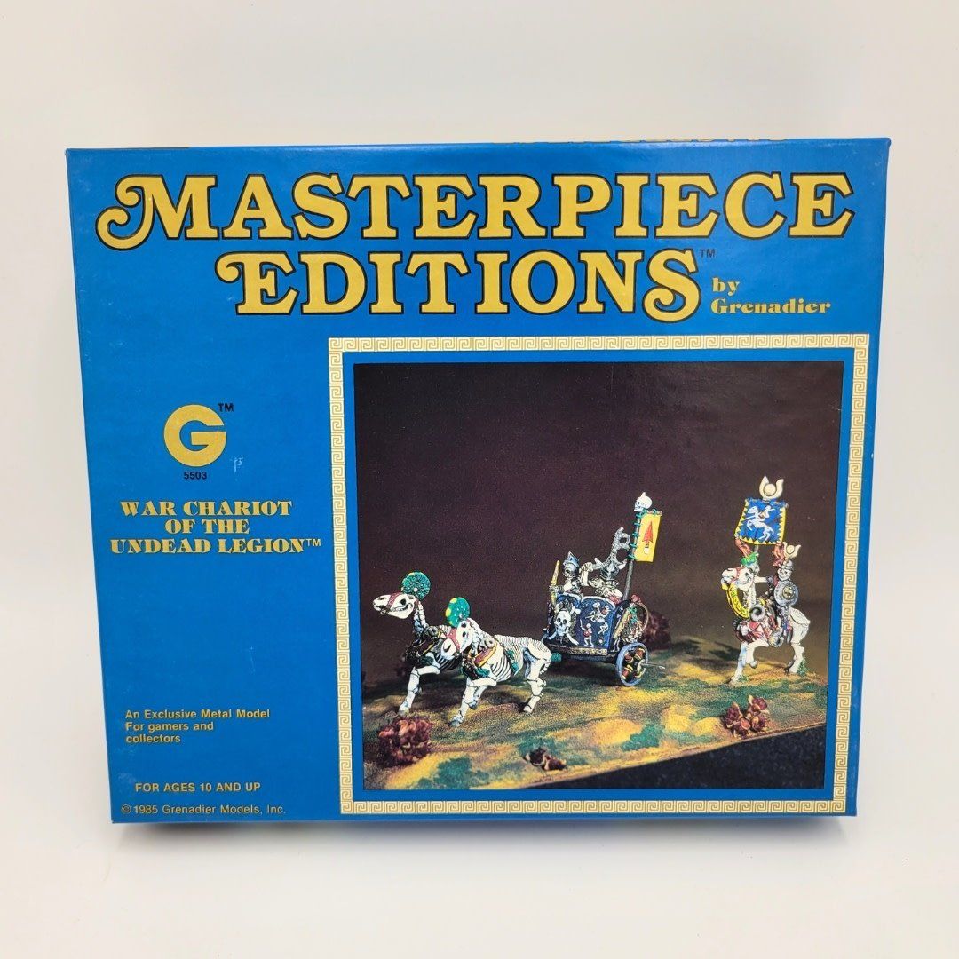 MASTERPIECE EDITIONS - WAR CHARIOT OF THE UNDEAD LEGION (1985)