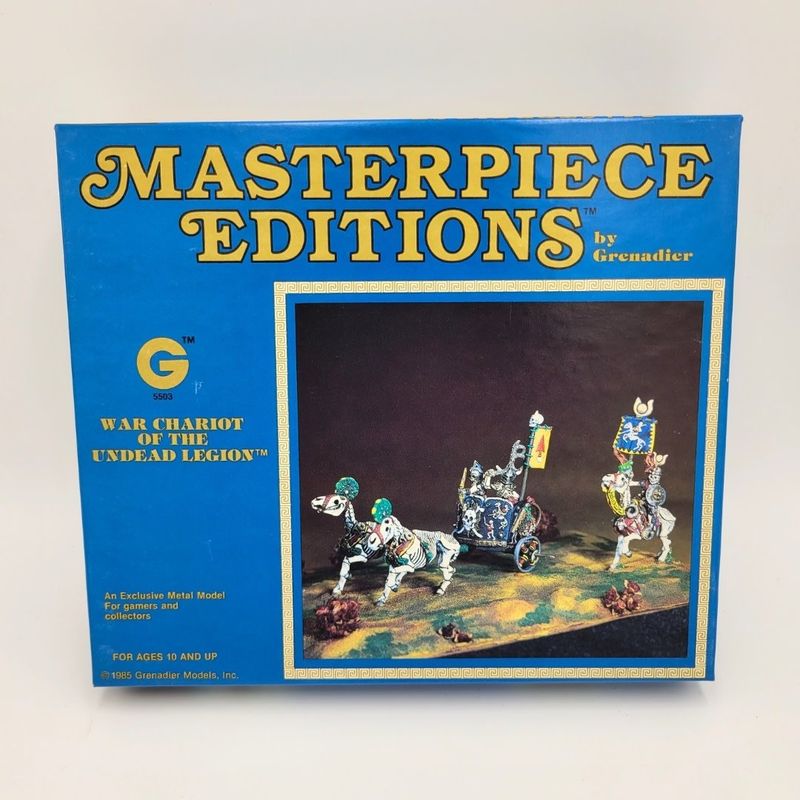 MASTERPIECE EDITIONS - WAR CHARIOT OF THE UNDEAD LEGION (1985)