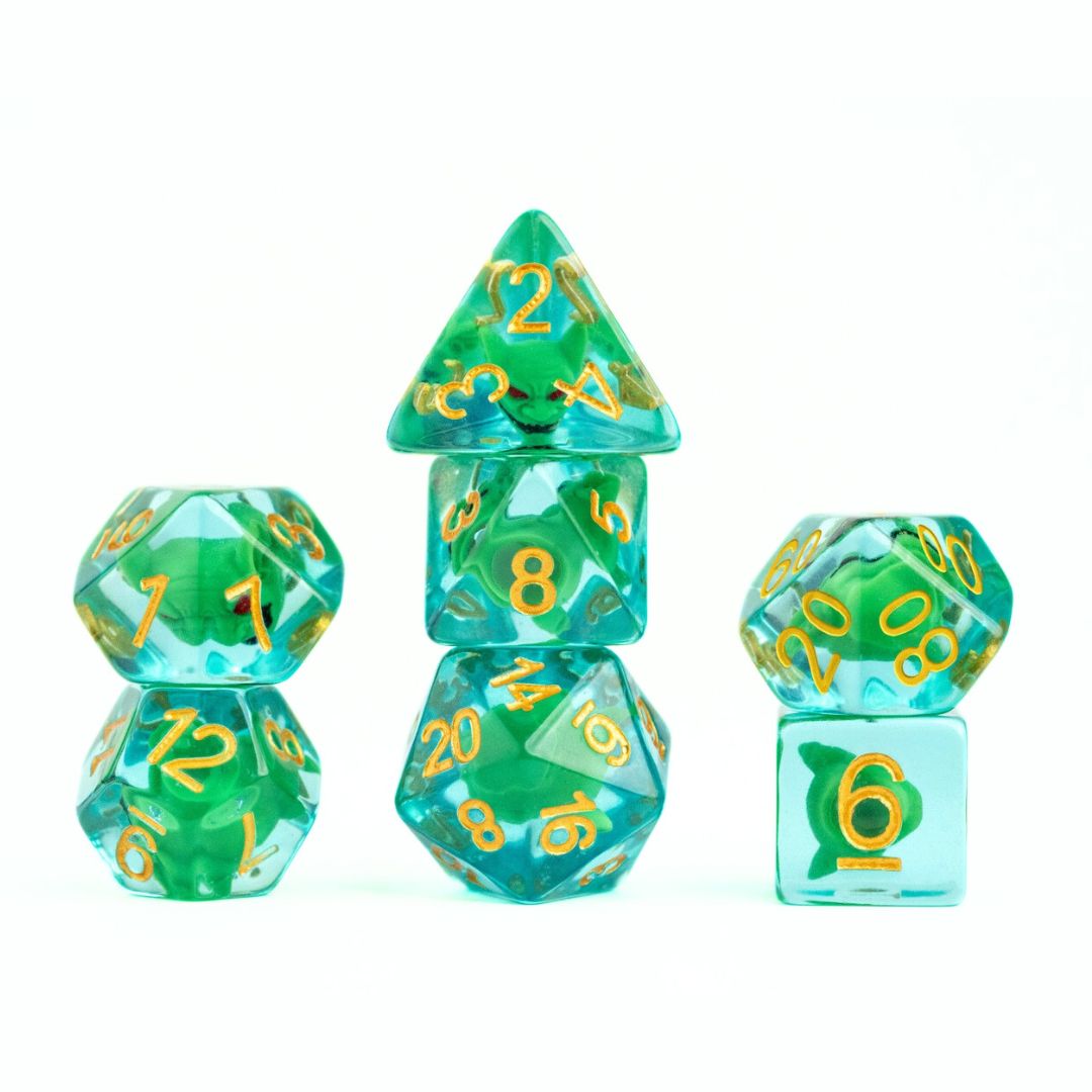 fr DICE SET 7 PATHFINDER GOBLIN INCLUSION