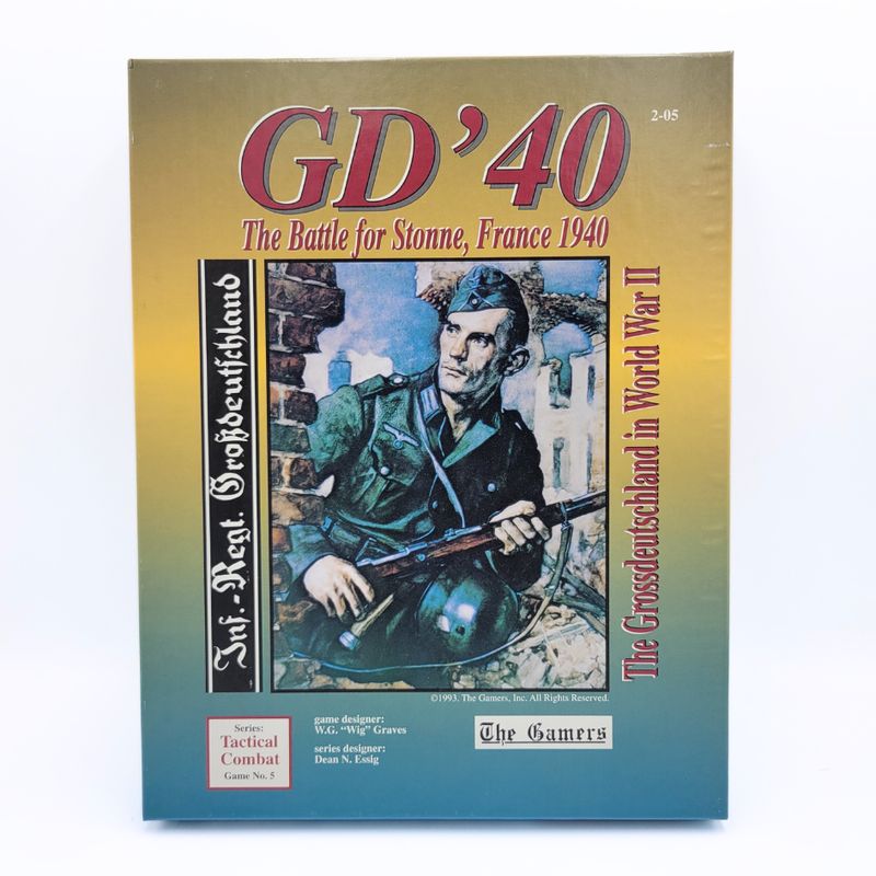 GD &#39;40: THE BATTLE FOR STONNE, FRANCE (1993)