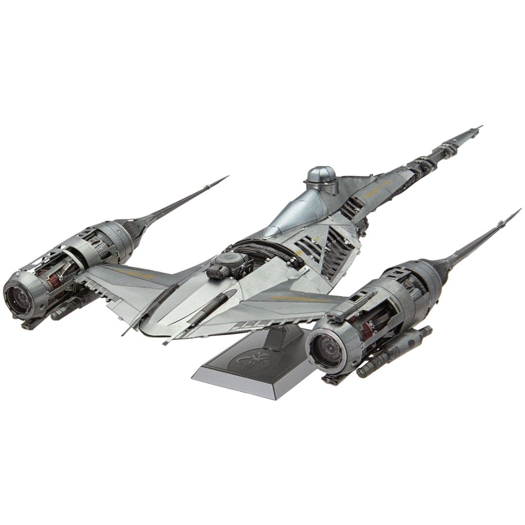 3D METAL EARTH STAR WARS THE MANDALORIAN&#39;S N-1 STARFIGHTER