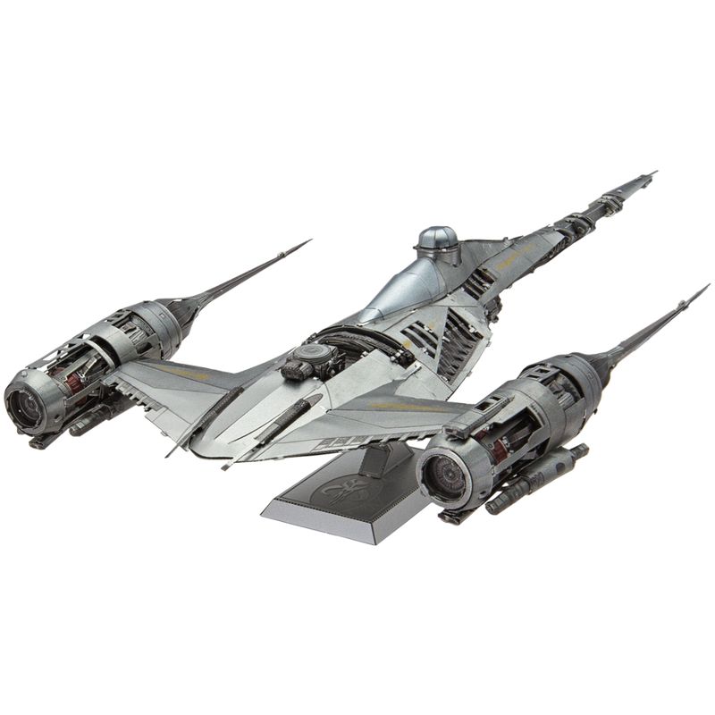 3D METAL EARTH STAR WARS THE MANDALORIAN&#39;S N-1 STARFIGHTER