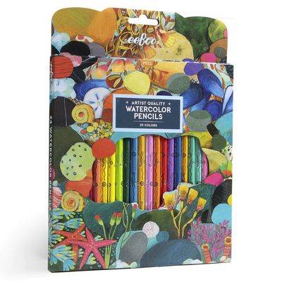 WATERCOLOR PENCILS (24) - TIDEPOOL