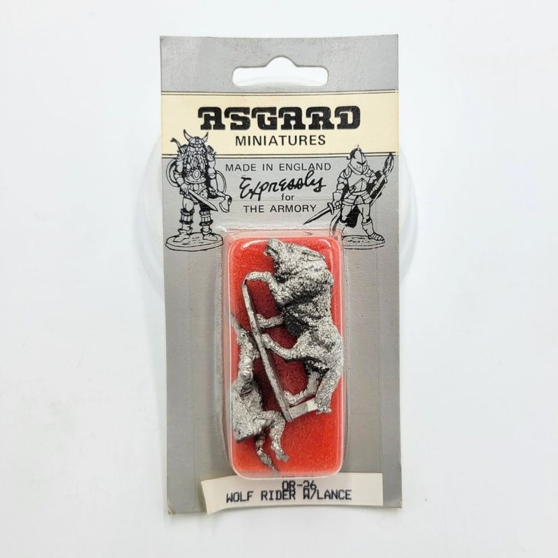 WOLF RIDER w/ SCIMITAR (mislabeled)