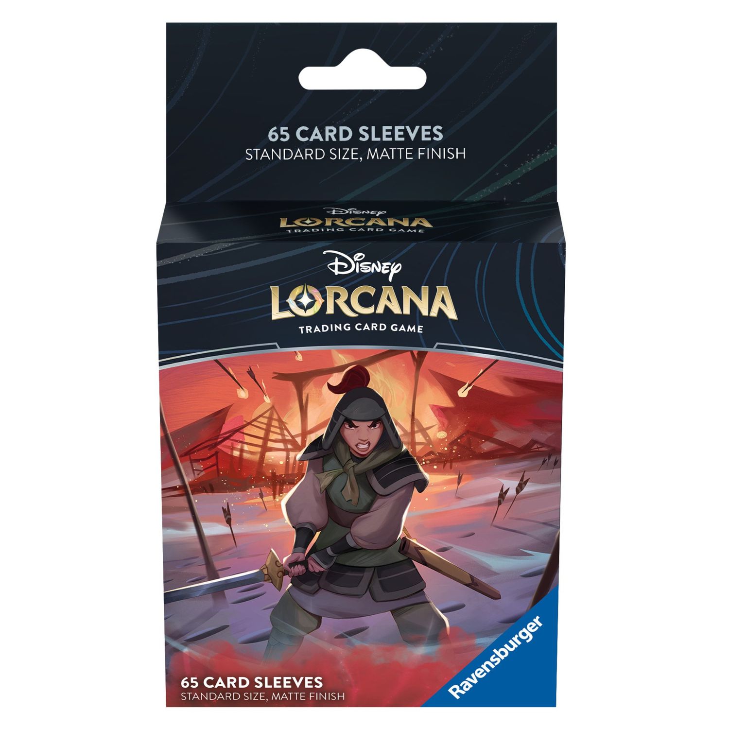 LORCANA TCG: RISE OF THE FLOODBORN CARD SLEEVES -MULAN