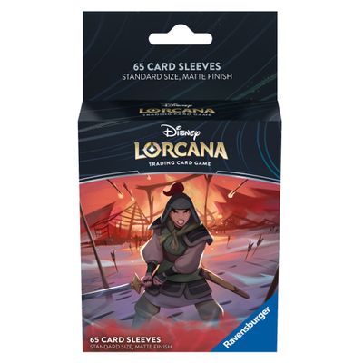 LORCANA TCG: RISE OF THE FLOODBORN CARD SLEEVES -MULAN
