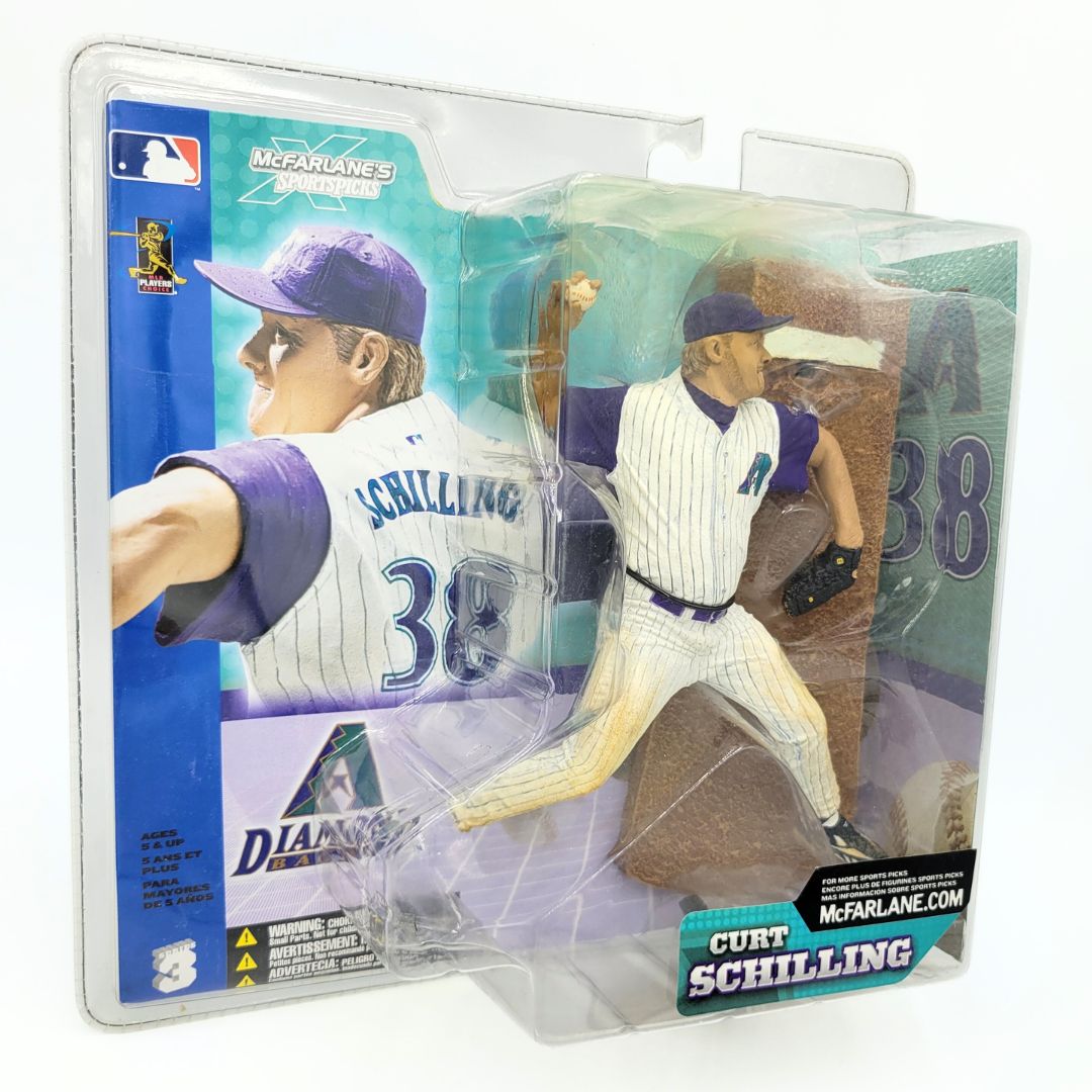 MLB SERIES 3 ARIZONA DIAMONDBACKS CURT SCHILLING (w/ Broken Foot)