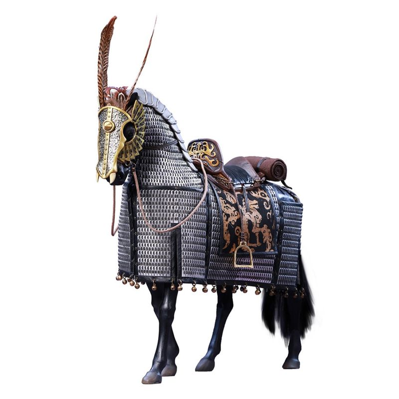 JURCHEN JIN DYNASTY IRON PAGODA 1/6 WAR HORSE