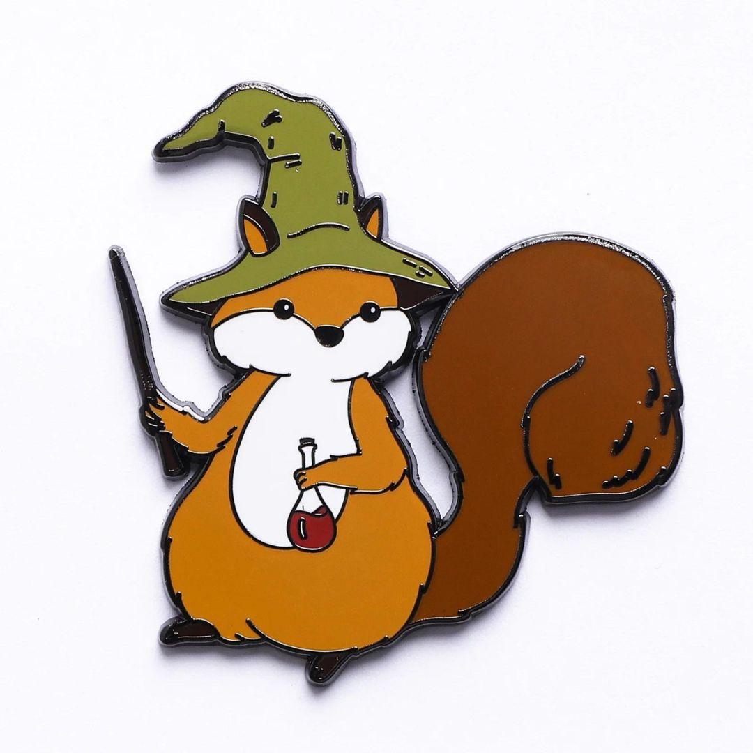 PIN: SQUIRREL SORCERER