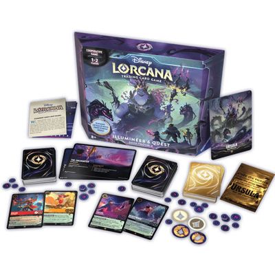 LORCANA TCG: URSULA`S RETURN DEEP TROUBLE ILLUMINEER`S QUEST