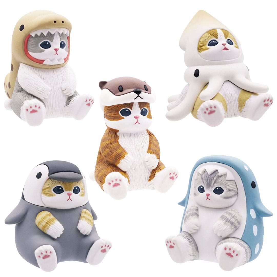BLIND BOX CAT MOFUSAND SITTING AQUARIUM