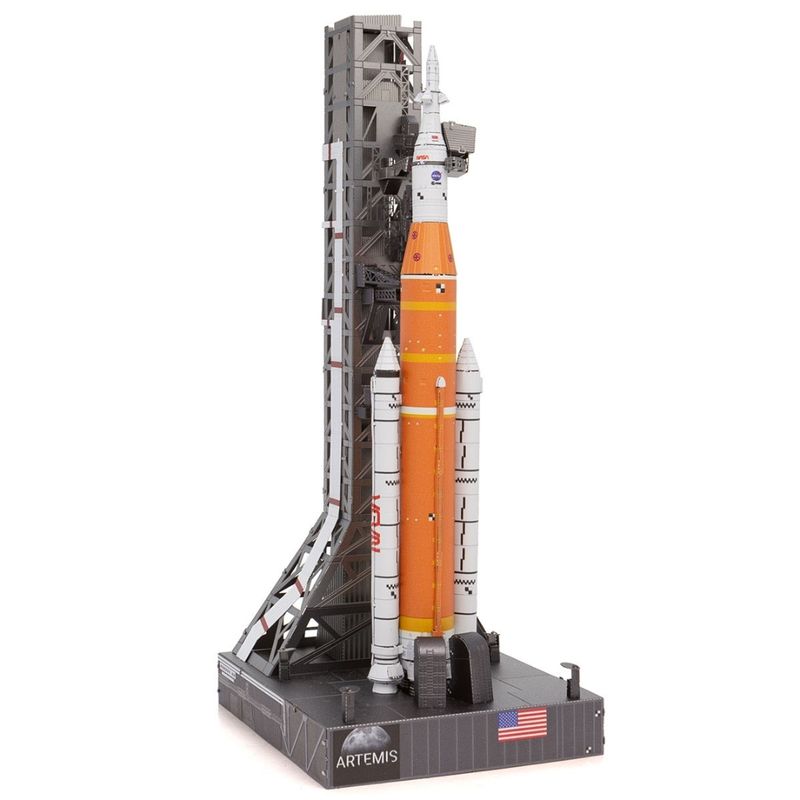 3D METAL EARTH ARTEMIS MOON ROCKET