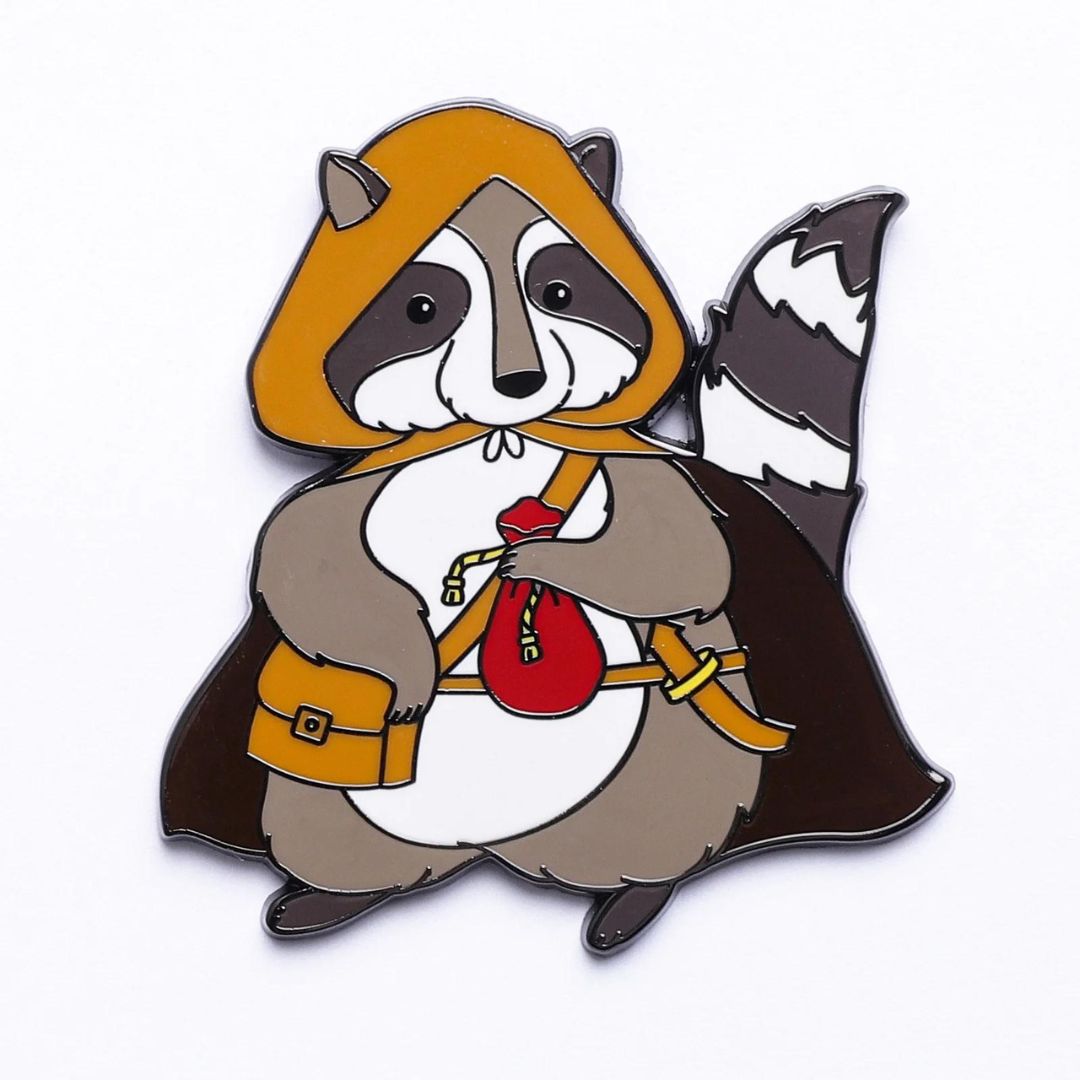 PIN: RACCOON ROGUE