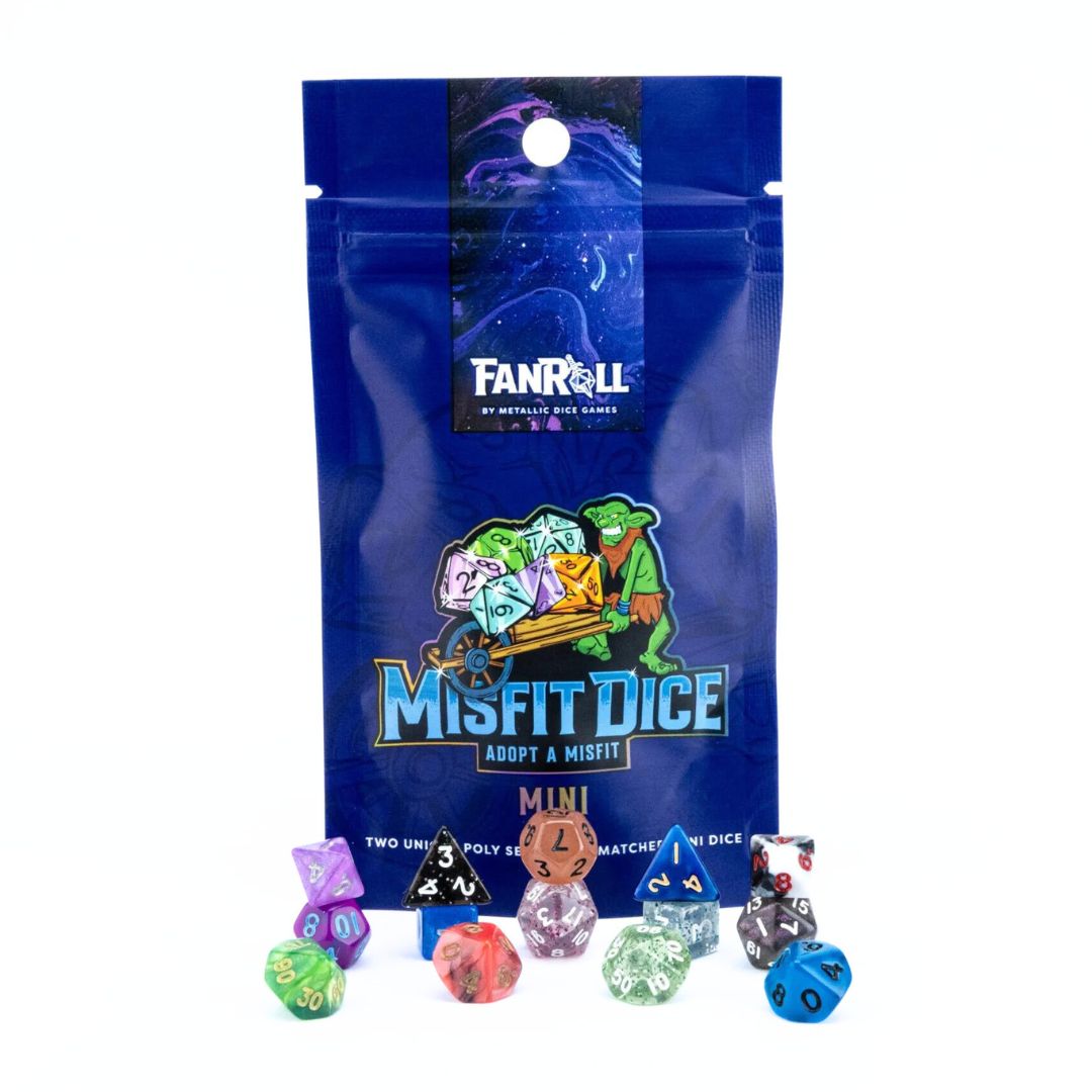 MYSTERY DICE SET 7 (x2) MINI MISFITS