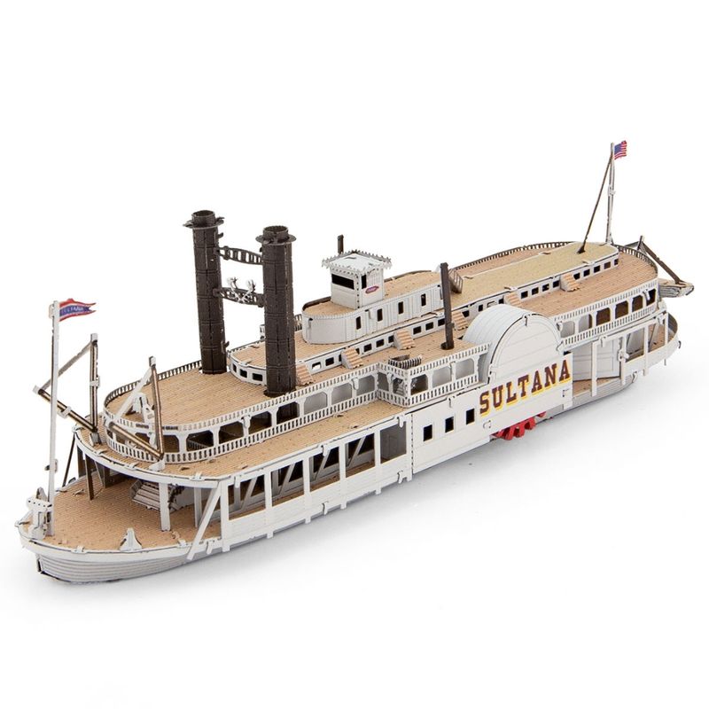 3D METAL EARTH SULTANA STEAMBOAT