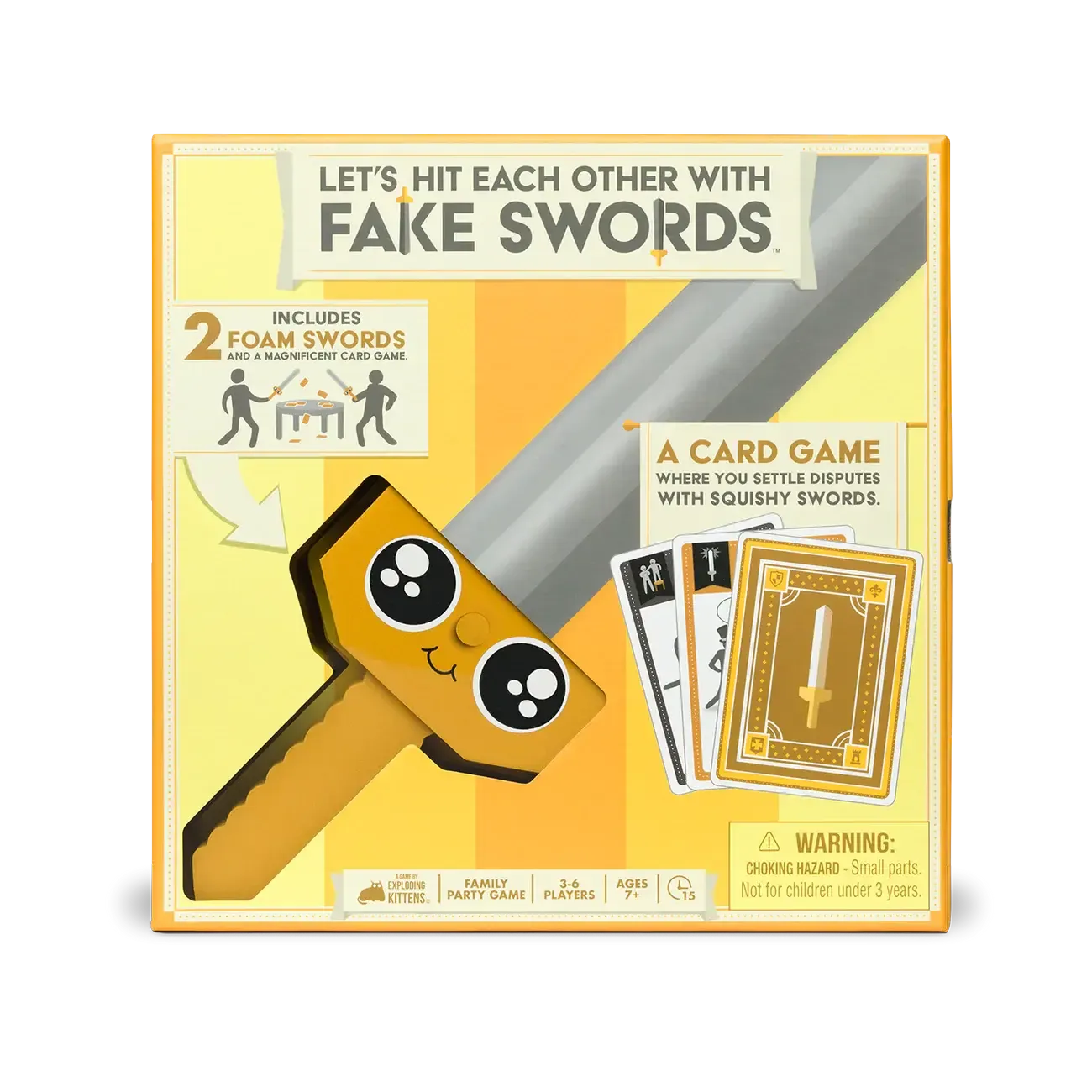 LET&#39;S HIT EACH OTHER WITH FAKE SWORDS