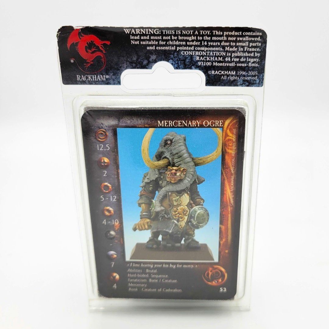 CONFRONTATION - MERCENARY OGRE (Ltd 0506/3500)