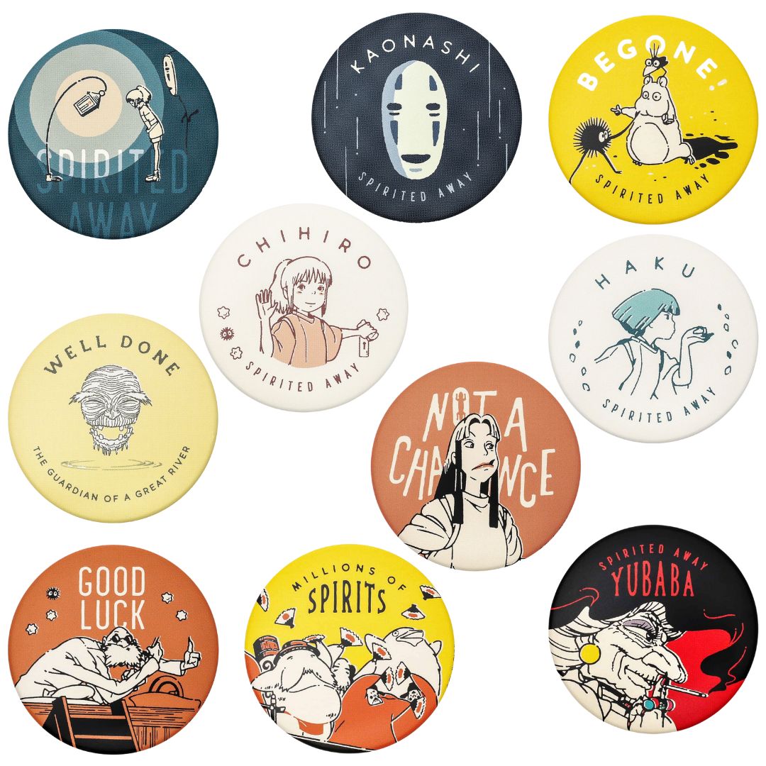 BLIND BOX SPIRITED AWAY 2.2&quot; BUTTON