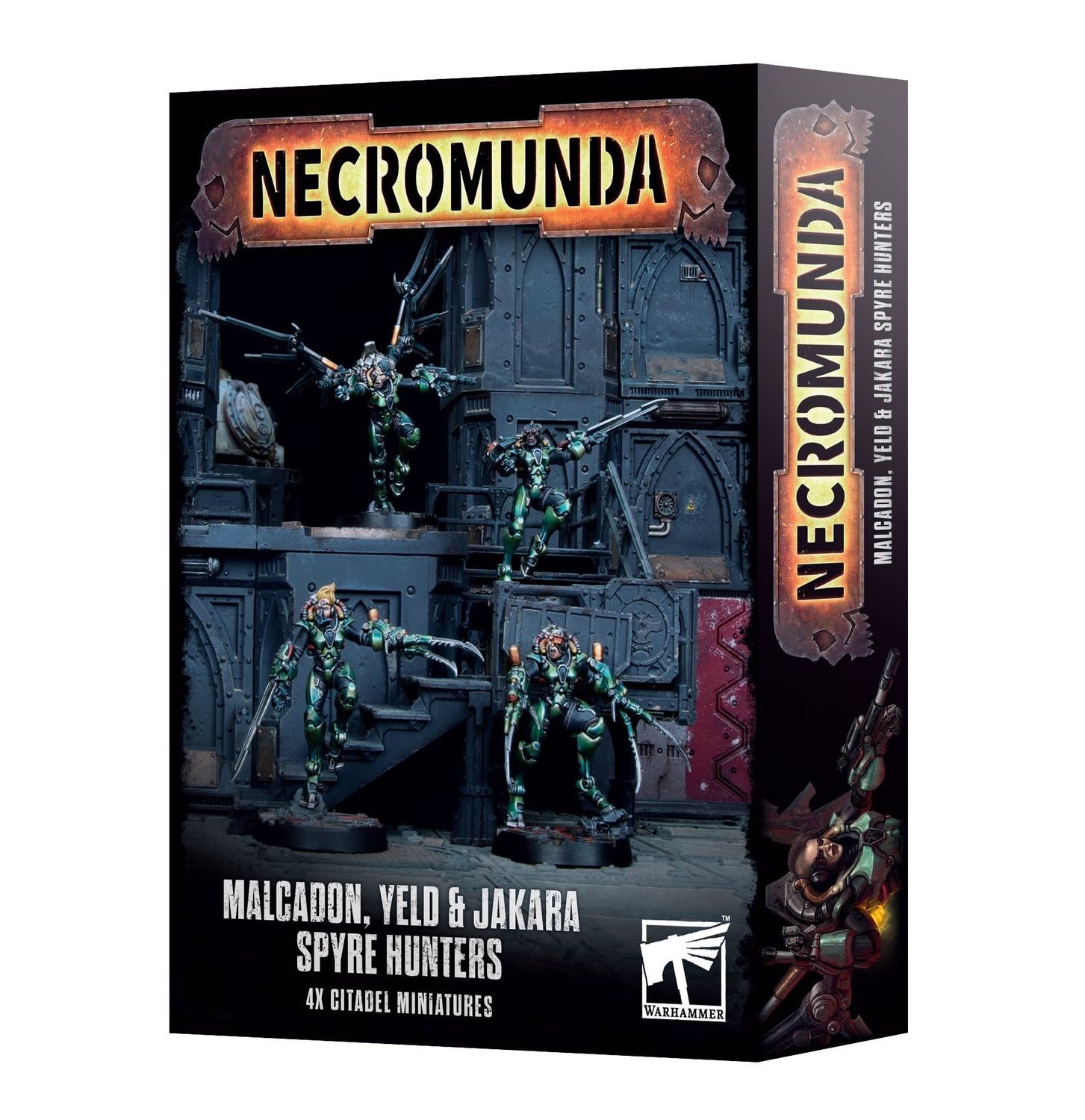 NECROMUNDA: SPYRE HUNTERS: MALCADON + YELD + JAKARA
