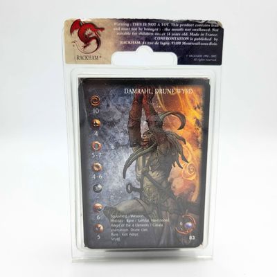 CONFRONTATION - DAMRAHL, DRUNE WYRD