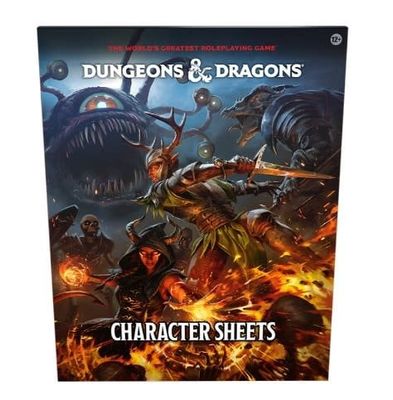 D&amp;D 2024 CHARACTER SHEETS