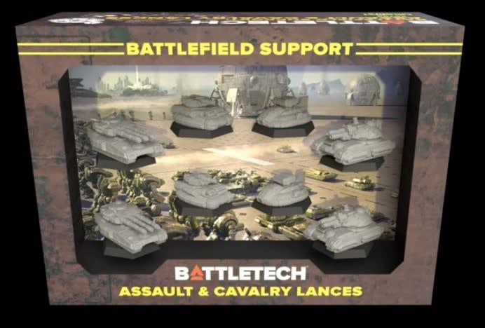 BATTLETECH: MERC FP: BF SUPPORT  - ASSAULT &amp; CAVALRY LANCES