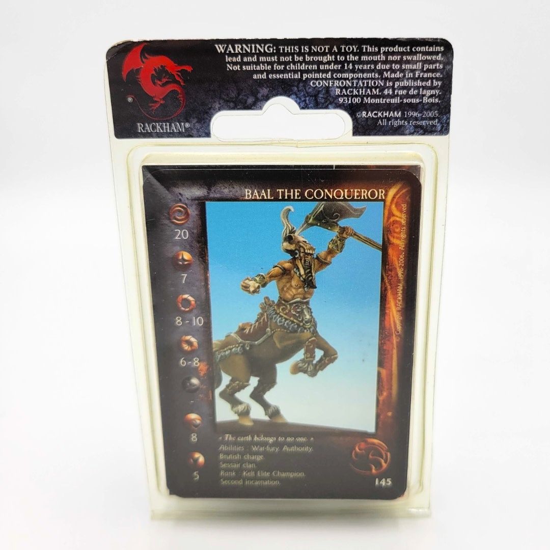 CONFRONTATION - BAAL THE CONQUEROR, 2nd INCARNATION
