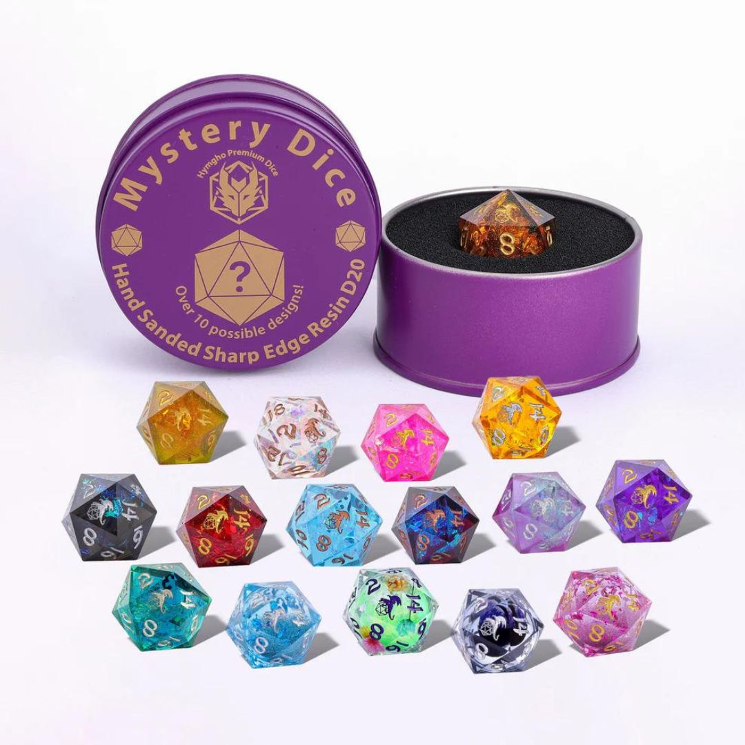 QUEST&#39;S REWARD MYSTERY D20 - SHARP RESIN