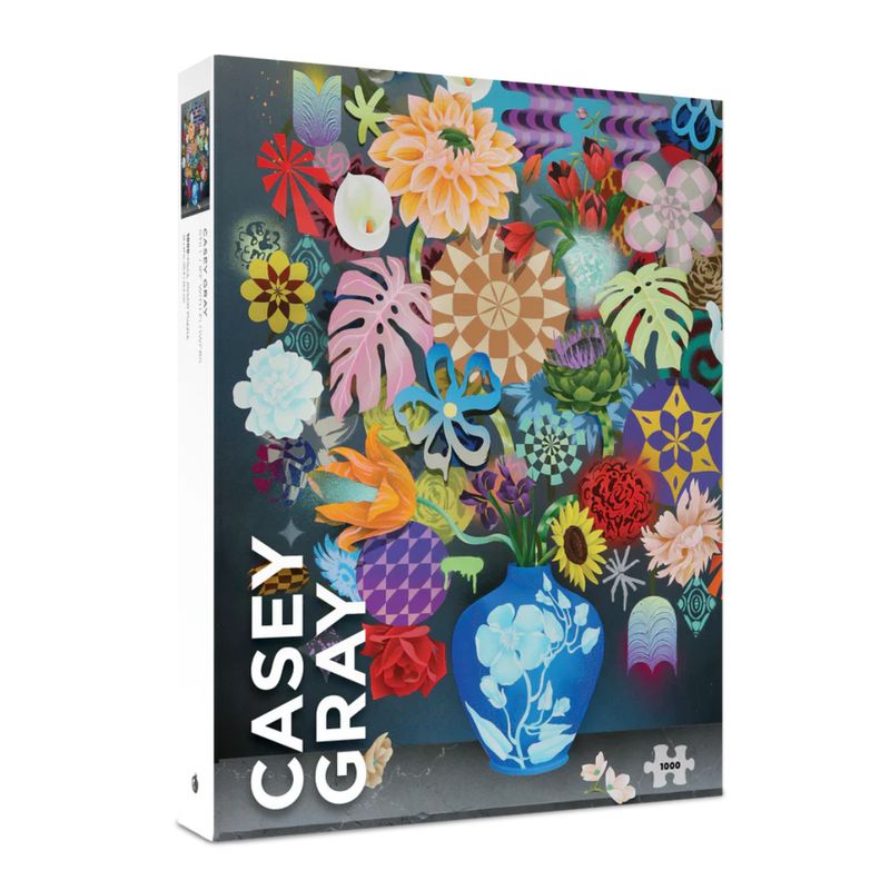 PM1000 GRAY - STILL LIFE WITH FLOWERS