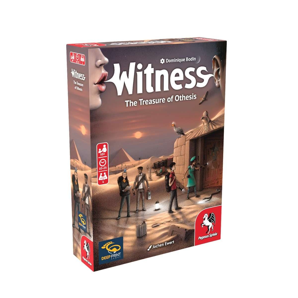 WITNESS: THE TREASURE OF OTHESIS