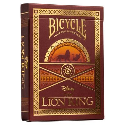 BICYCLE - PLAYING CARDS LION KING