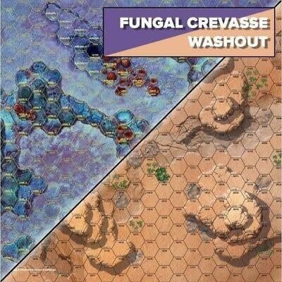 BATTLETECH: MAT - (ALIEN WORLDS) FUNGAL CREVASSE/WASHOUT