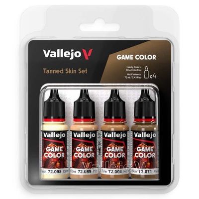 GAME COLOR: TANNED  SKIN SET