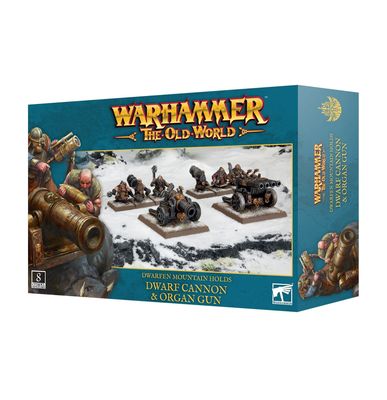 DWARFEN MOUNTAIN HOLDS: CANNON + ORGAN GUN