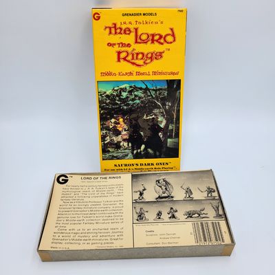 LotR - SAURON&#39;S DARK ONES Previously Opened