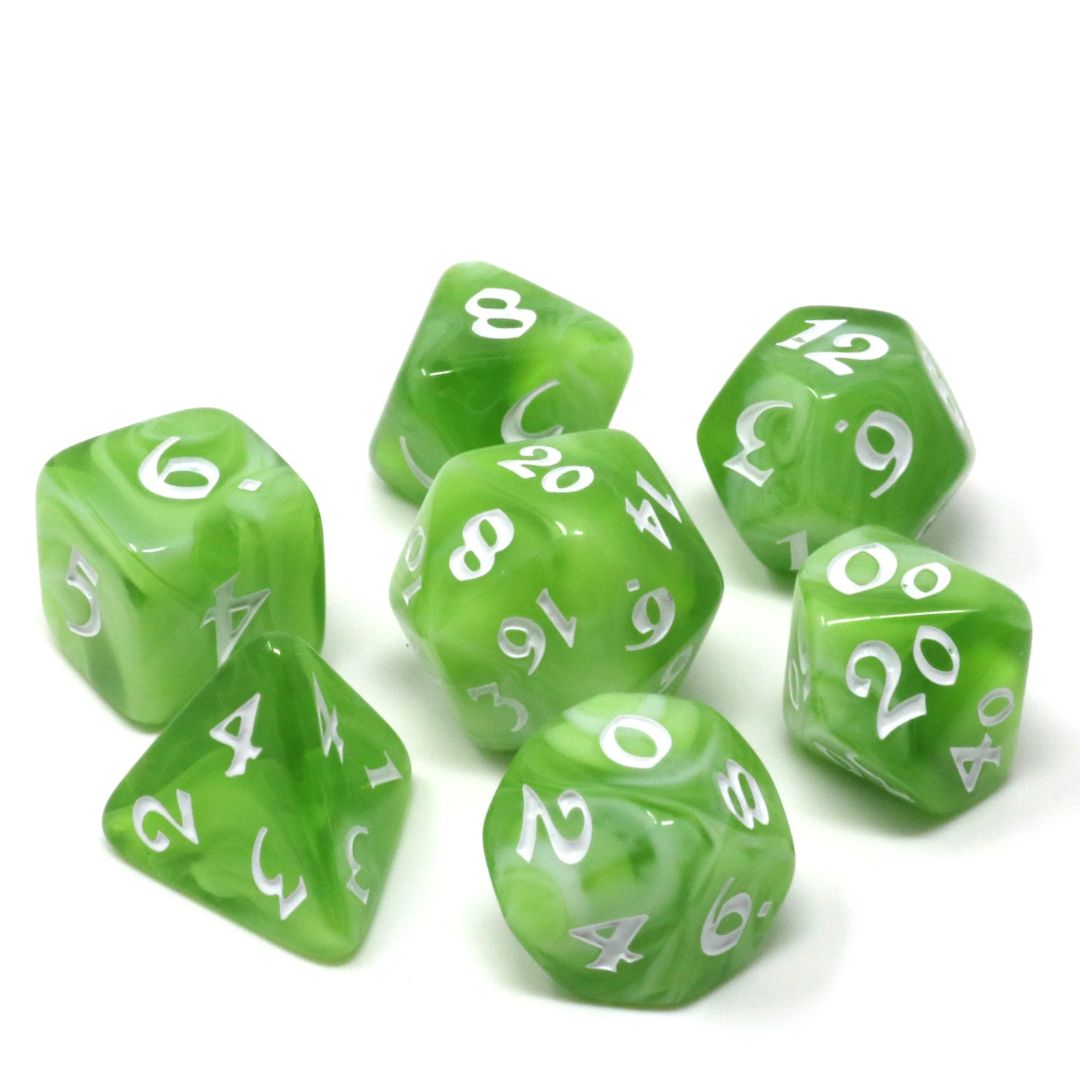 dh DICE SET 7 ELESSIA VERDANT VISTA