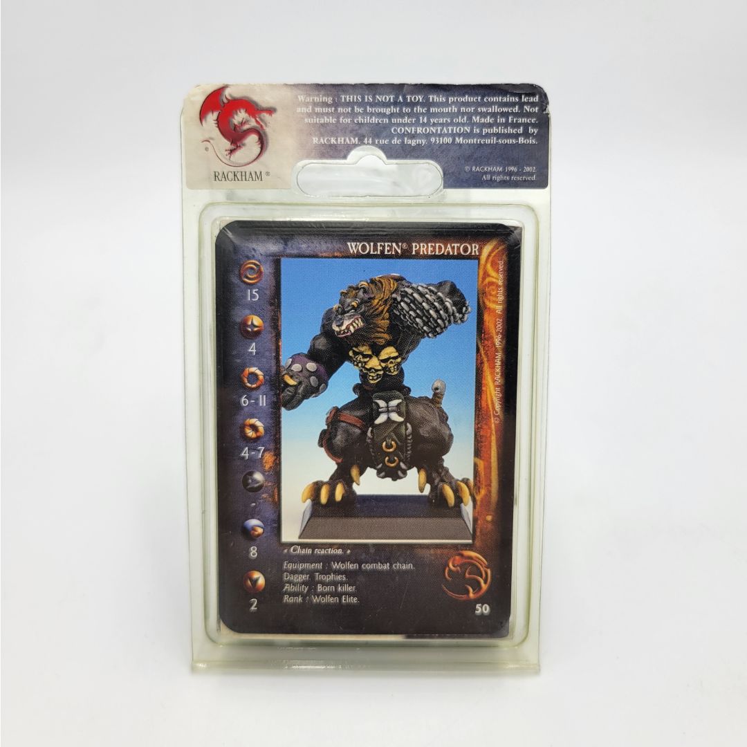 CONFRONTATION - WOLFEN PREDATOR w/ CHAIN