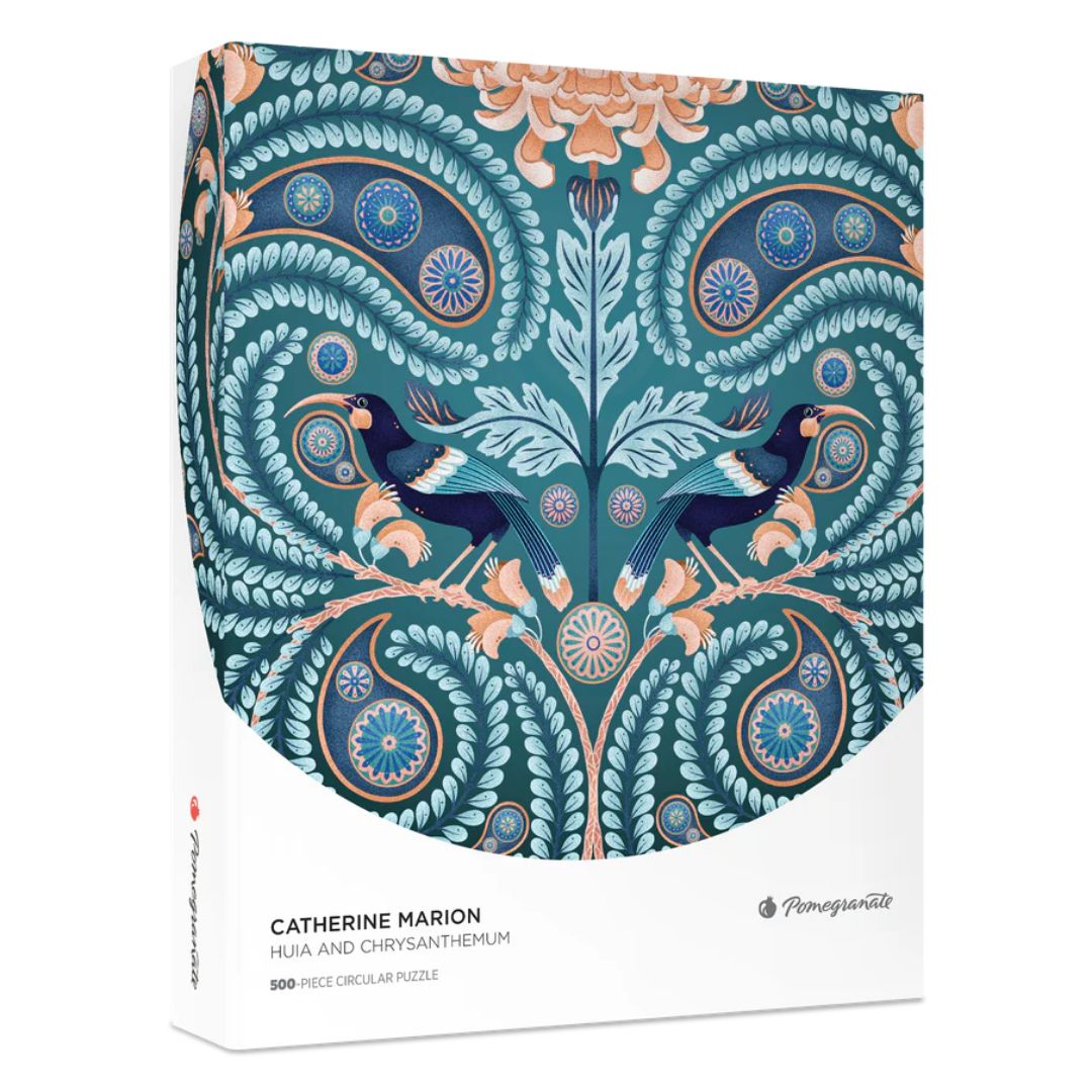 PM500 MARION - HUIA AND CHRYSANTHEMUM (CIRCULAR)