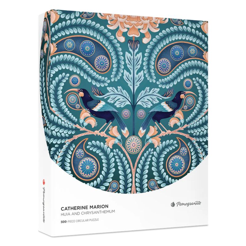 PM500 MARION - HUIA AND CHRYSANTHEMUM (CIRCULAR)