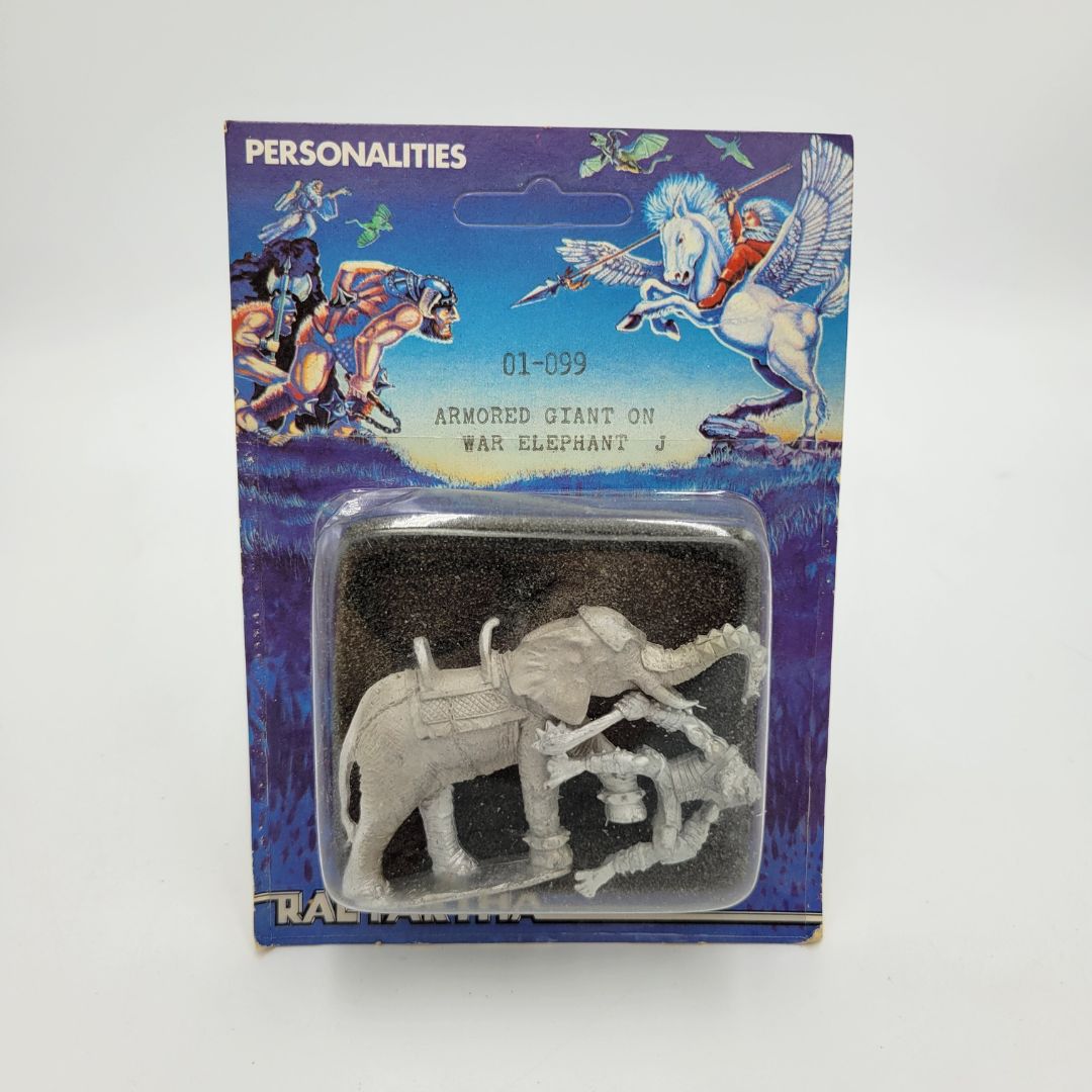 PERSONALITIES - ARMORED GIANT ON WAR ELEPHANT