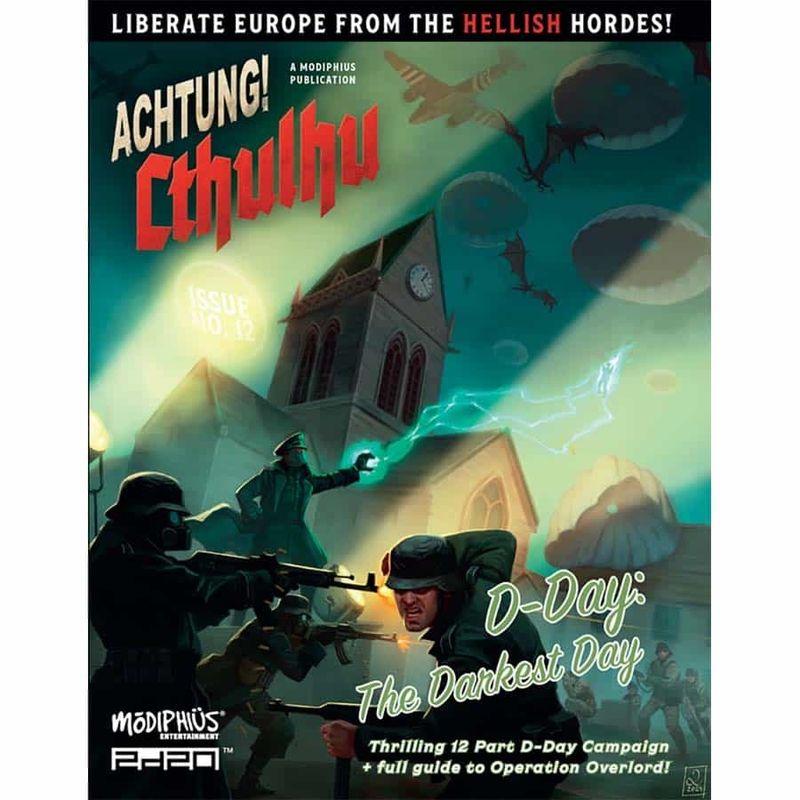ACHTUNG! CTHULHU: 2D20 RPG: D-DAY: THE DARKEST DAY